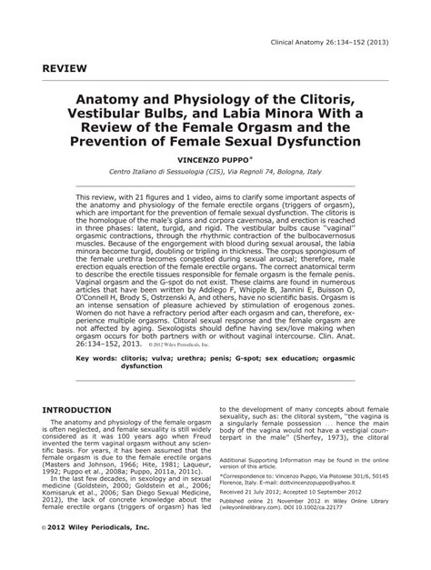 clitoral tumescence|Physiology of female sexual function and dysfunction.